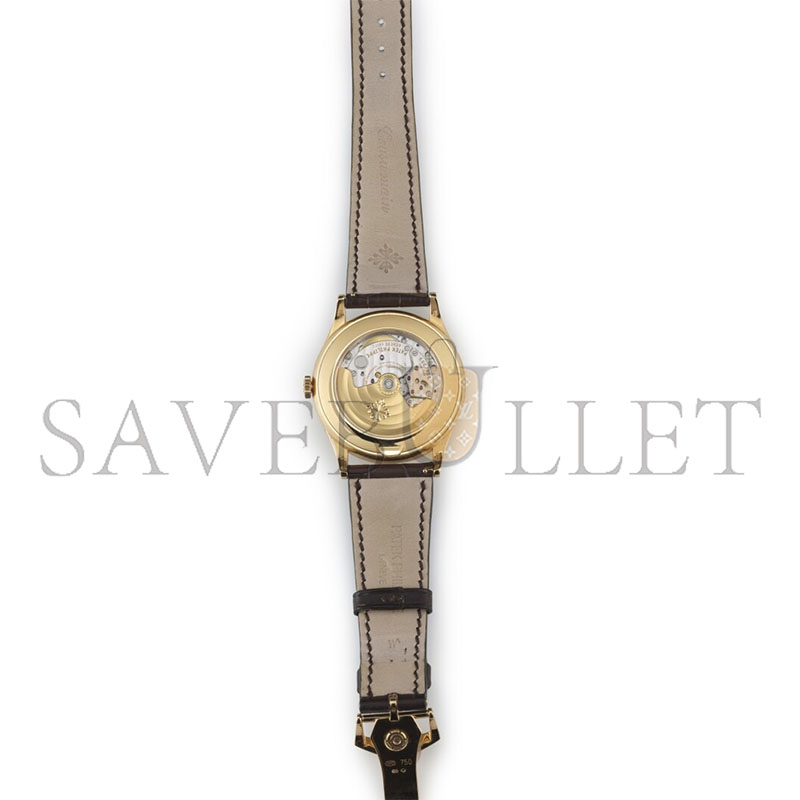 PATEK PHILIPPE 5396R-001 CALATRAVA ANNUAL CALENDAR SECTOR DIAL ROSE GOLD 38.5MM 